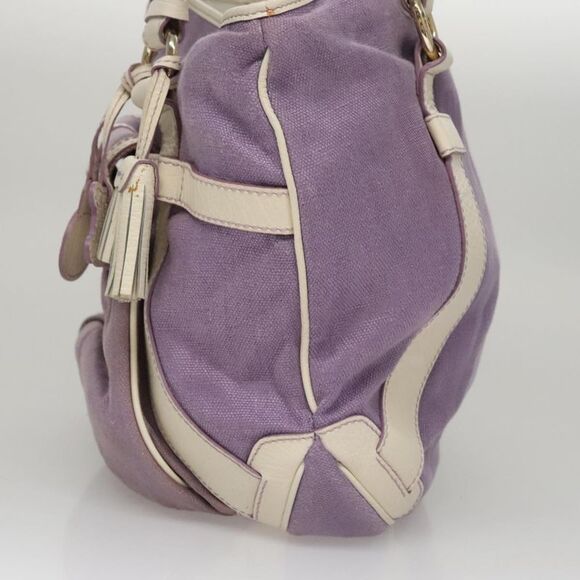 Pre Loved celine Women Purple Tote Bags - Picture 4 of 8